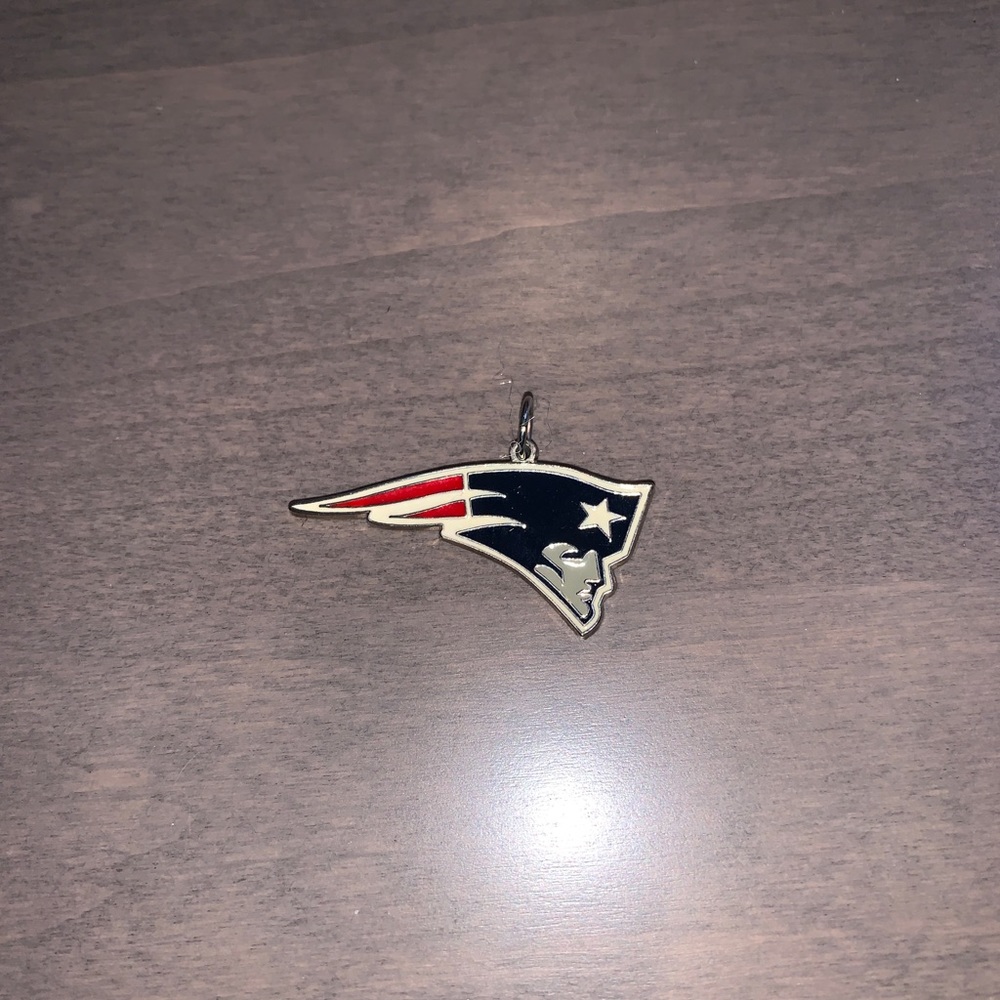 Patriots Football Charm